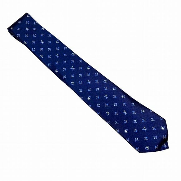 Louis Vuitton Monogram Express 7cm Tie M79087 Men's - Picture 1 of 9